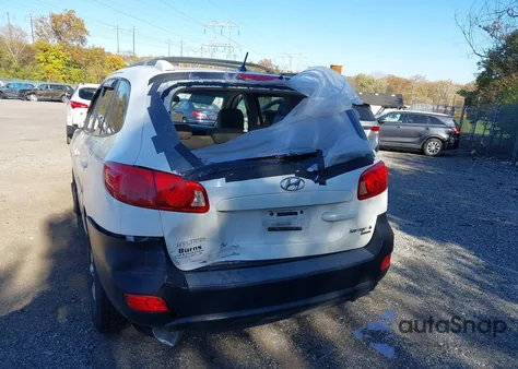 2007 Hyundai Santa Fe Gls z USA, uszkodzony, nr VIN 5NMSG73D17H033983